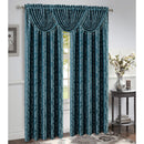 13 of 18:Roxanne Jacquard Rod Pocket Window Panel and Valance Treatment, All Sold Separately 