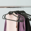 6 of 6:Sunbeam Velvet Hanger, (Pack of 10), Charcoal Grey 