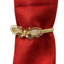 1 of 2:Slim Butterfly Decorative One Piece Window Curtain Tieback, Gold 