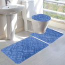 5 of 7:Maribel 3-Piece Non-Slip Tufted Bath Rug Set 