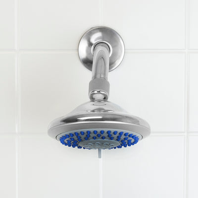4 of 6:Sunbeam Luxury Retreat - Alcachofa de ducha fija de 5 funciones, cromada 