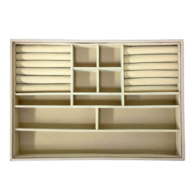 1 of 2:PREMIUS 12 Section Jewlery Tray, Gray, 14x10x2 Inches 