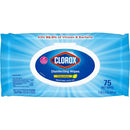 9 of 9:Clorox Toallitas desinfectantes, toallitas de limpieza sin lejía, limón crujiente, 75 unidades 
