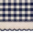 4 of 4:Buffalo Check Window Curtain Panel - 42x84 - Navy 