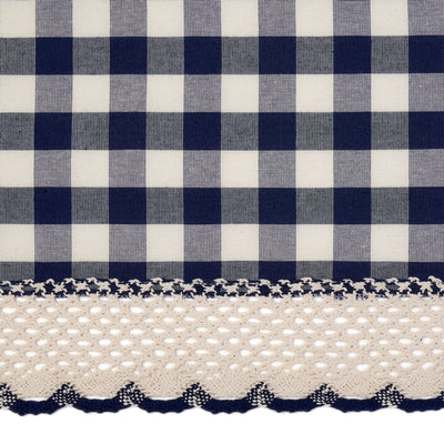4 of 4:Buffalo Check Window Curtain Panel - 42x84 - Navy 