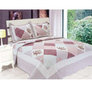 2 of 10:Juego de edredón reversible PREMIUS, patchwork floral 