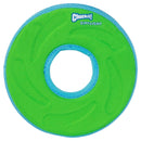 1 of 5:Chuckit Zipflight Flying Disc Dog Toy, Medium 8.5 Inches, Green-Blue or Orange-Blue 