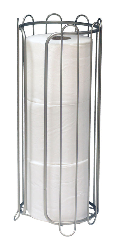 1 of 6:Porte-mouchoirs en nickel satiné Home Basics 