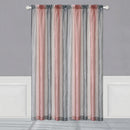 2 of 5:Ombre Window Curtain Panel 50x63 - Blush 