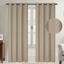 2 of 10:Payton Embossed Room Darkening Grommet Window Panel, 54x84 Inches 