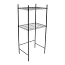 1 of 4:Neu Home Mini Fridge and Microwave Stand in Black 