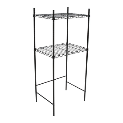 1 of 4:Neu Home Mini Fridge and Microwave Stand in Black 