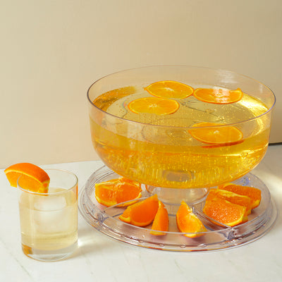 4 of 4:Home Basics Multi-Function Cake Plate, Clear 