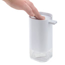 2 of 2:Bath Bliss Acrylic Soap Dispenser in White 