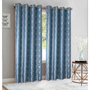 6 of 9:Panneau de fenêtre à œillets en jacquard floral Jolene, 54 x 84 pouces 