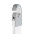 4 of 4:Bath Bliss Adjustable Rust Proof Aluminum 2 Tier Shower Caddy 