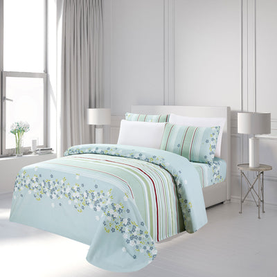 1 of 5:Premius Ivy 6 Piece Premium Luxurious Wrinkle-Free Microfiber Sheet Set 