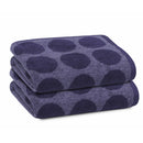 39 of 40:PREMIUS 2 Pack Circles 100% Cotton Yarn Dyed Hand Towel, 16x28 Inches 