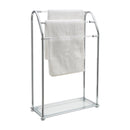2 of 4:Neu Home Freestanding Acrylic Towel Rack 
