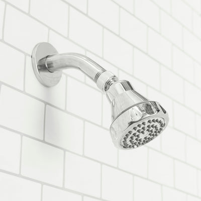 2 of 3:Sunbeam Oasis Single Function Fixed Shower Head, Chrome 
