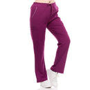 2 of 66:Ellen Tracy 4-Way Stretch Elastic Back Drawstring Waistband Scrub Pants 