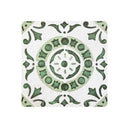 1 of 1:Retro 12x12 Self Adhesive Vinyl Floor Tile - Green Medallion - 20 Tiles/20 sq. ft. 
