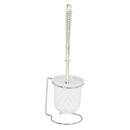 2 of 3:Brosse de toilette et support en acier chromé Bath Bliss 