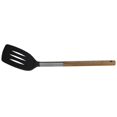 2 of 3:Spatule ajourée en caoutchouc résistant aux rayures Home Basics Winchester Collection, naturel 