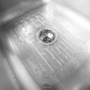 2 of 2:Home Basics Heavy Duty PVC Sink Mat, Clear, 12x16 Inches 