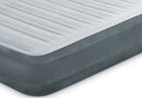 2 of 3:Intex Dura-Beam Deluxe Comfort Plush Queen Air Bed, Grey 