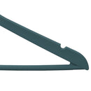 2 of 3:Home Basics  Non-Slip Space-Saving Rubberized Plastic Hangers, Slate 