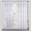 6 of 10:Alice Floral Embroidered Panel With Valance and Backing, 55x84 Inches 