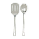 1 of 2:Home Basics 2 Pieces Stainless Steel Serving Tool Set, Hammered 