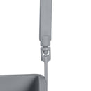4 of 4:Carrito de ducha convertible de 2 vías Bath Bliss en gris 