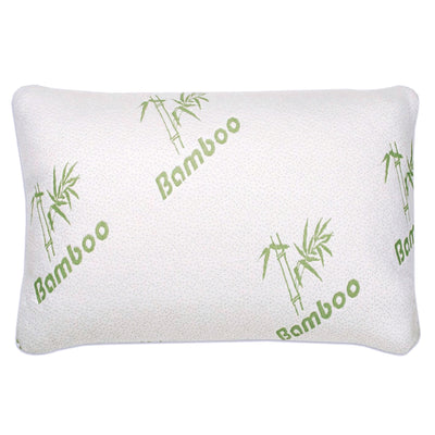 1 of 5:Oreiller en mousse à mémoire de forme en bambou PREMIUS, taille standard-queen, 18 x 28 pouces 