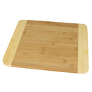 2 of 5:Home Basics Dual Tone Bamboo Cutting Board, Natural, 11.5x13.5 Inches 
