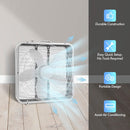 2 of 4:Ventilateur Comfort Zone 20 pouces à 3 vitesses pour une circulation d'air optimale, blanc 