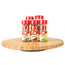 2 of 7:Home Basics 13.5 Bambú Lazy Susan, Natural 