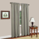 1 of 4:Panel de cortina para ventana con cuadros Buffalo - 42x63 - Salvia 
