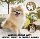 8 of 8:Wahl Premium Pet Double Sided Medium Pin Bristle Brush, For Dogs or Cats 