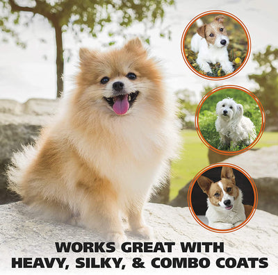 8 of 8:Wahl Premium Pet Double Sided Medium Pin Bristle Brush, For Dogs or Cats 