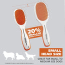 6 of 8:Wahl Premium Pet Double Sided Medium Pin Bristle Brush, For Dogs or Cats 