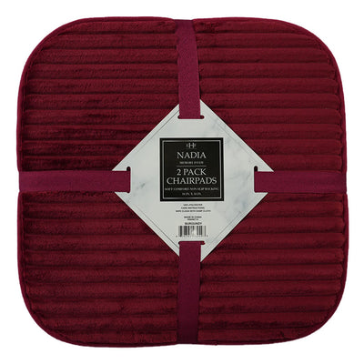 4 of 6:PREMIUS Nadia Juego de 2 cojines de espuma viscoelástica para silla, 16.0 x 16.0 in 