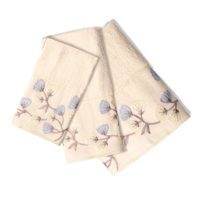 6 of 9:Popular Bath Capri Complete Bath Ensemble Decor Set, Beige, All Sold Separately 