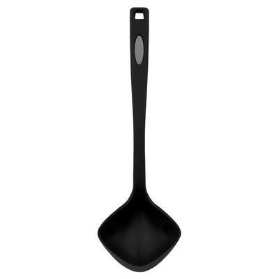 1 of 5:Louche antiadhésive en nylon et plastique Home Basics, noire 