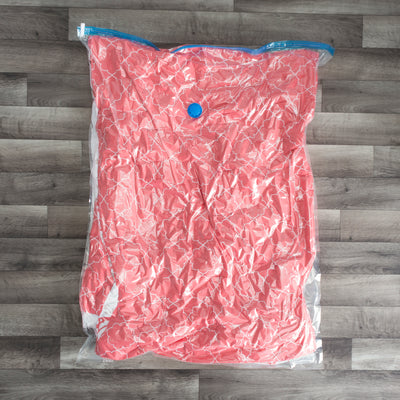 3 of 3:Sunbeam Jumbo Bolsa de almacenamiento al vacío de plástico hermética para ahorrar espacio, transparente 