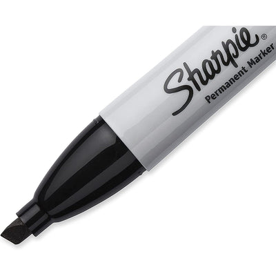 3 of 3:Marcadores permanentes Sharpie Jumbo, punta de cincel, negro, 12 unidades (paquete de 12) 