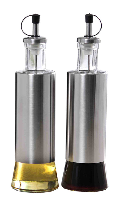 1 of 3:Home Basics Essence Collection Juego de aceite y vinagre de 2 piezas 