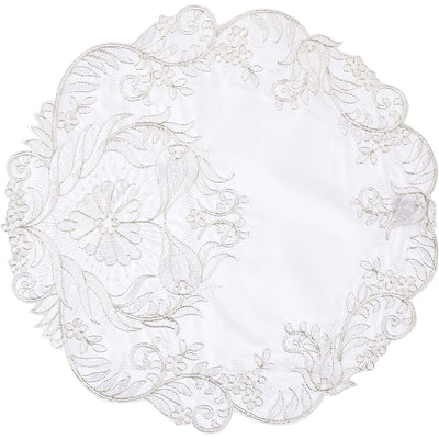 14 of 24:Camino de mesa con bordado floral elegante Glory 