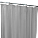 1 of 4:Rideau de douche Bath Bliss en microfibre douce au toucher, motif diamant, couleur argent 